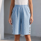 AuraShorts | Relaxed Fit Elastic Waist Shorts