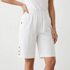 AuraShorts | Relaxed Fit Elastic Waist Shorts