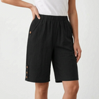 AuraShorts | Relaxed Fit Elastic Waist Shorts