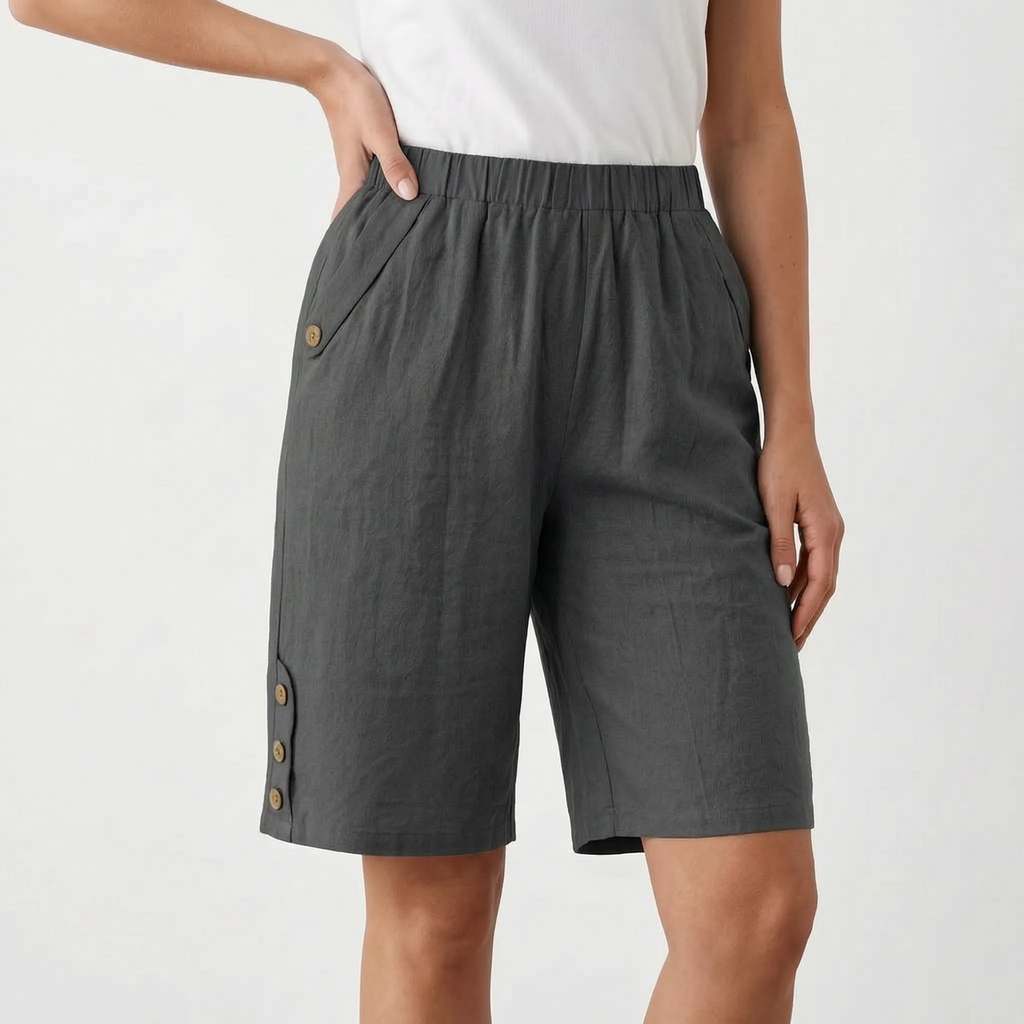 AuraShorts | Relaxed Fit Elastic Waist Shorts