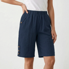 AuraShorts | Relaxed Fit Elastic Waist Shorts