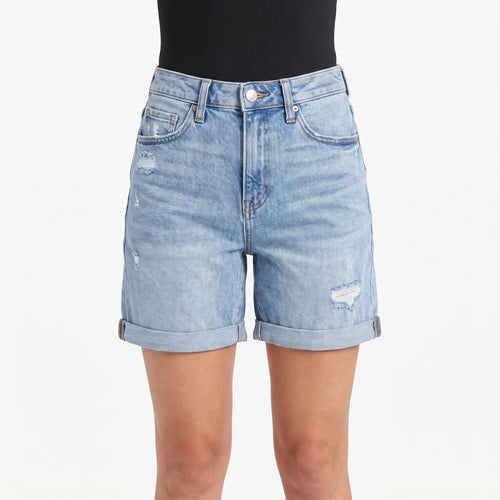 Bondise | High-Rise Distressed Casual Summer Shorts