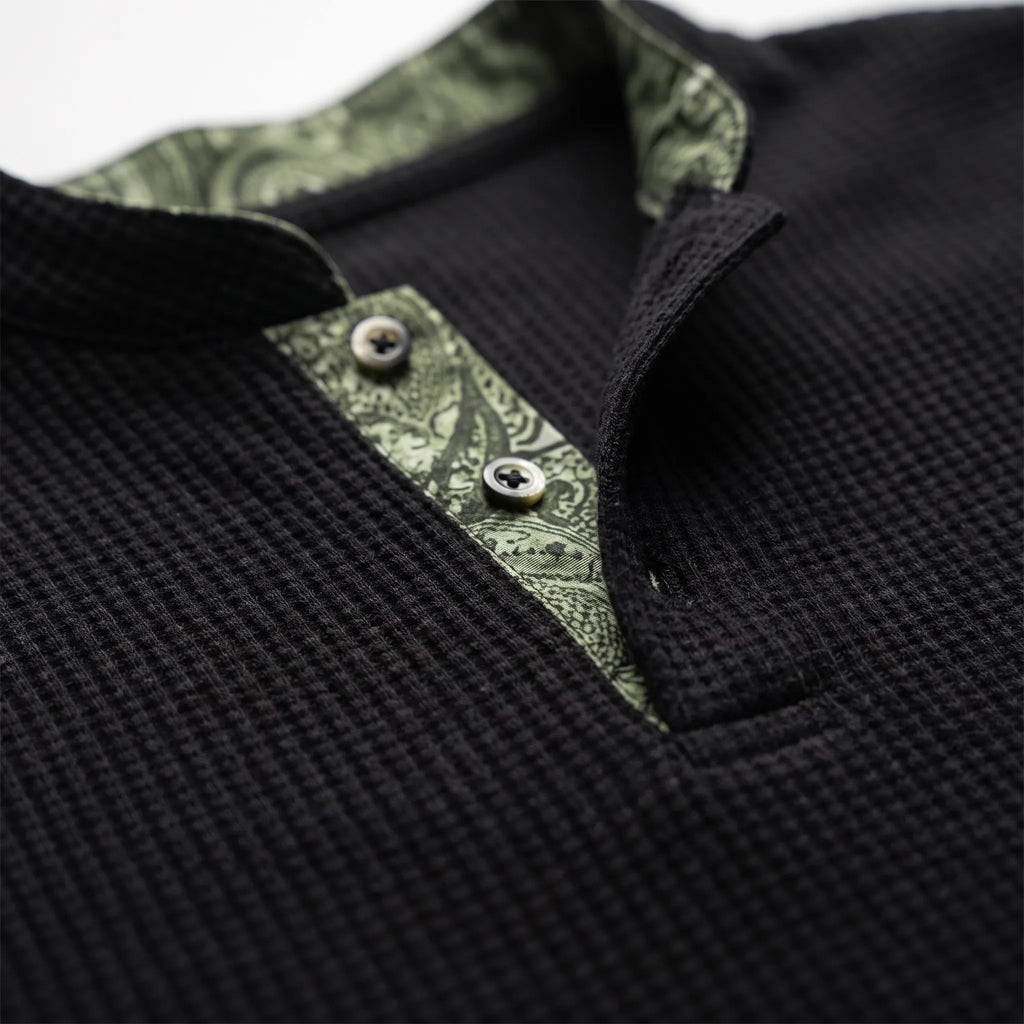 Kinetix | Men's Slim-Fit Long Sleeve Henley Shirt