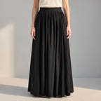 NoraMaxi | Flowy Waist High Maxi Skirt