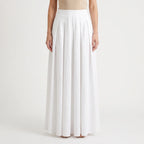NoraMaxi | Flowy Waist High Maxi Skirt