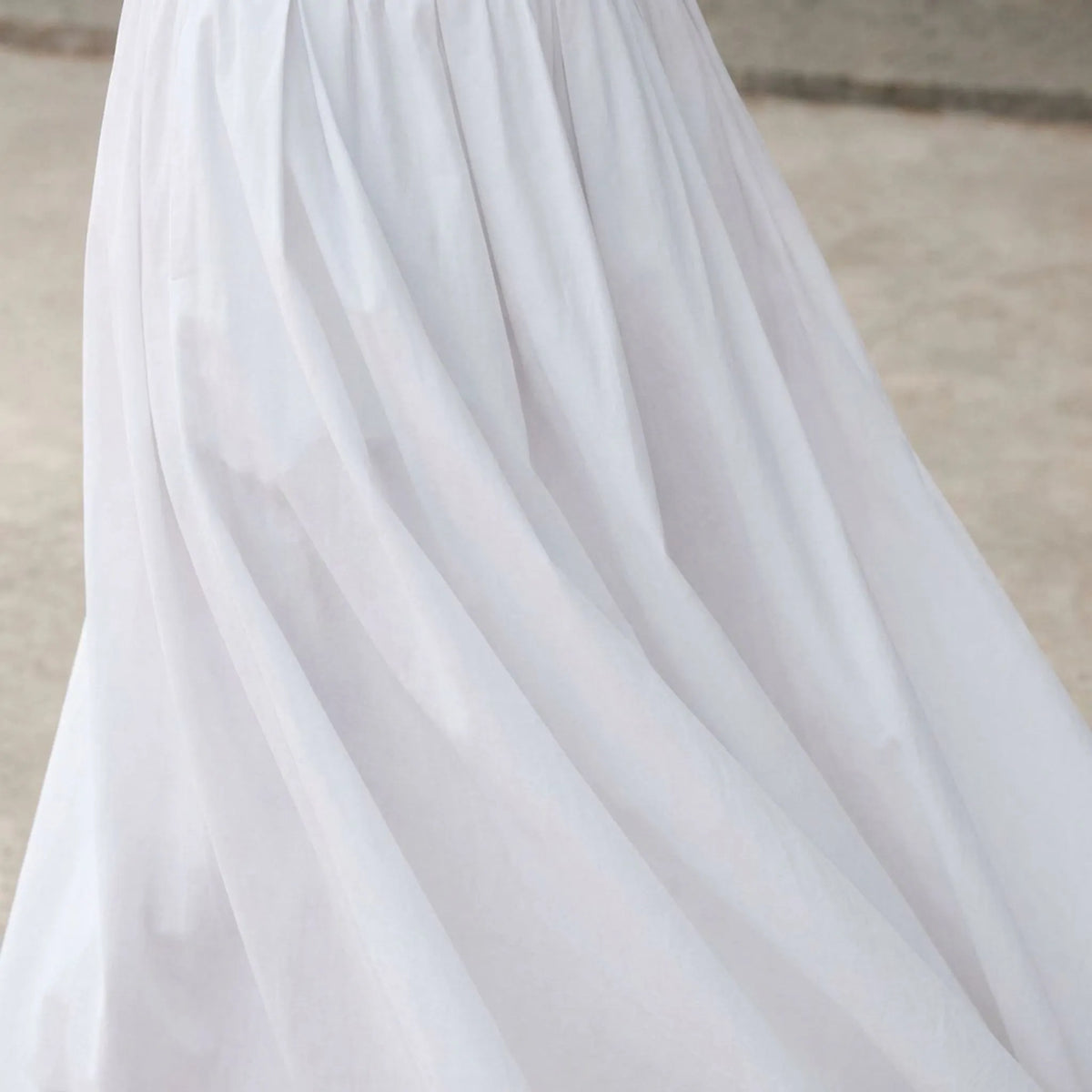 NoraMaxi | Flowy Waist High Maxi Skirt