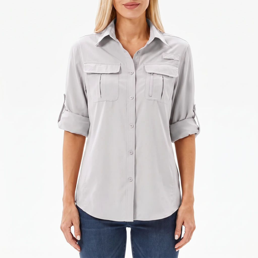 Trekkari - Women's Long Sleeve Hiking Shirt