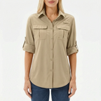 Trekkari - Women's Long Sleeve Hiking Shirt